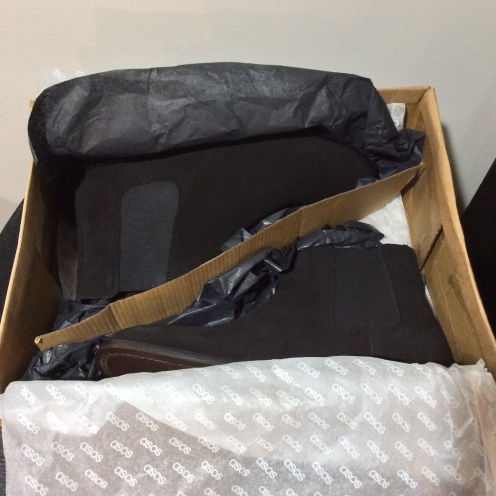 Asos Black Chelsea Boots